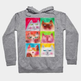 Stacked Cats Hoodie